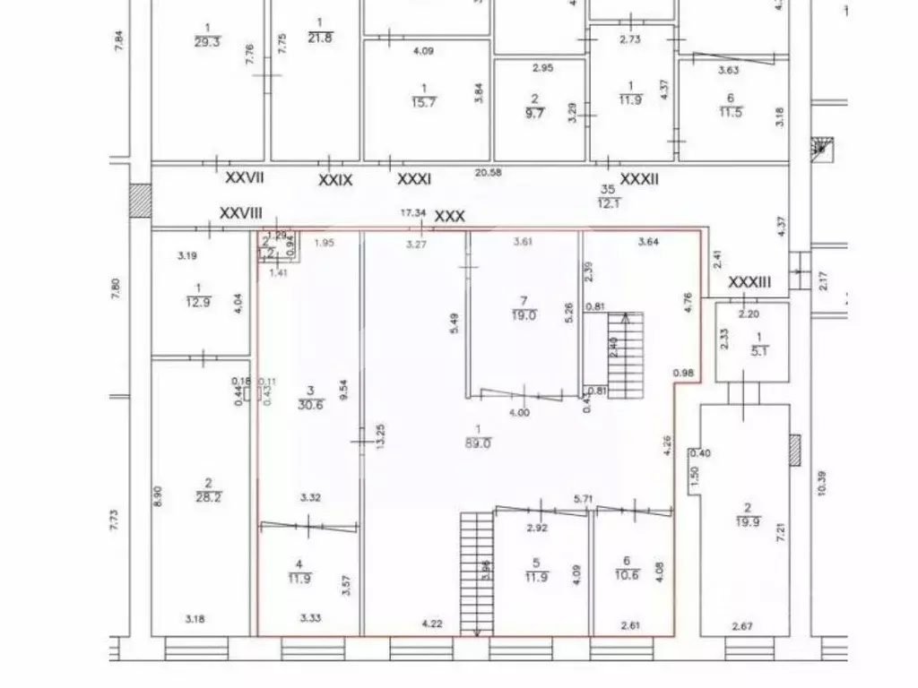 Помещение свободного назначения в Москва Холодильный пер., 3к1с3 (236 ... - Фото 2