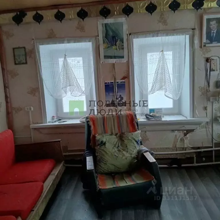 Дом в Удмуртия, Малопургинский район, с. Пугачево ул. Ленина (60 м) - Фото 1