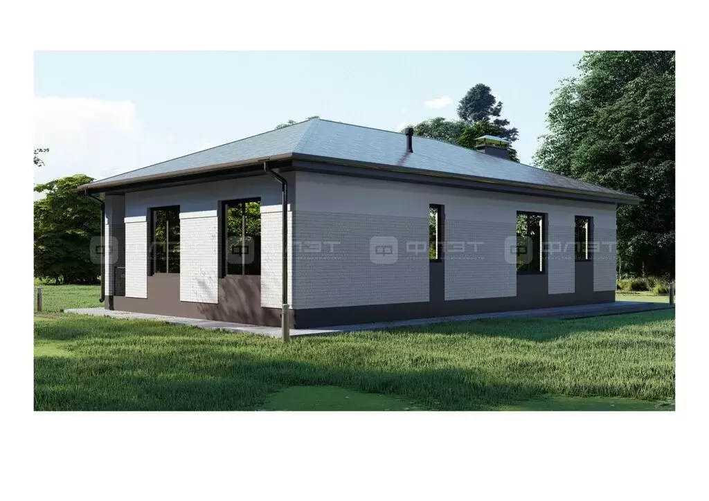 Дом в село Малые Кабаны, Весенняя улица (118 м) - Фото 2