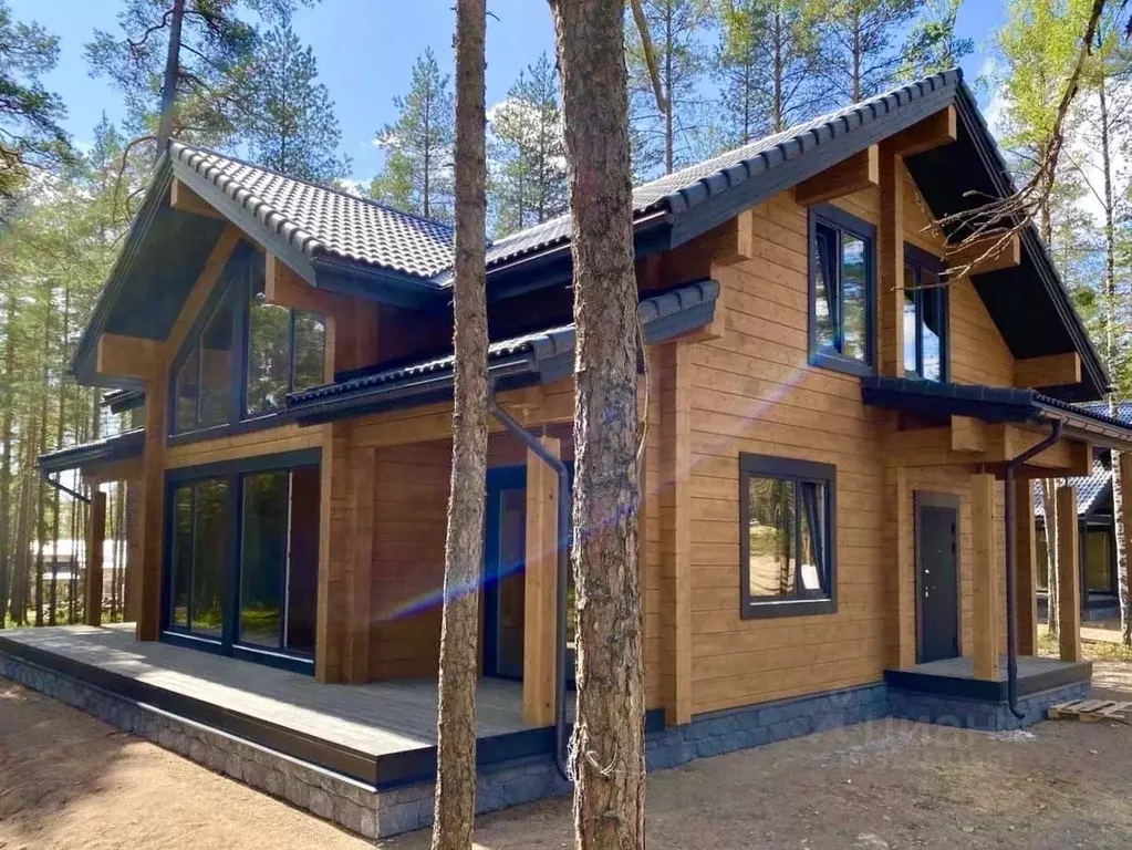 Дом в Ленинградская область, Выборгский район, Полянское с/пос, пос. ... - Фото 2