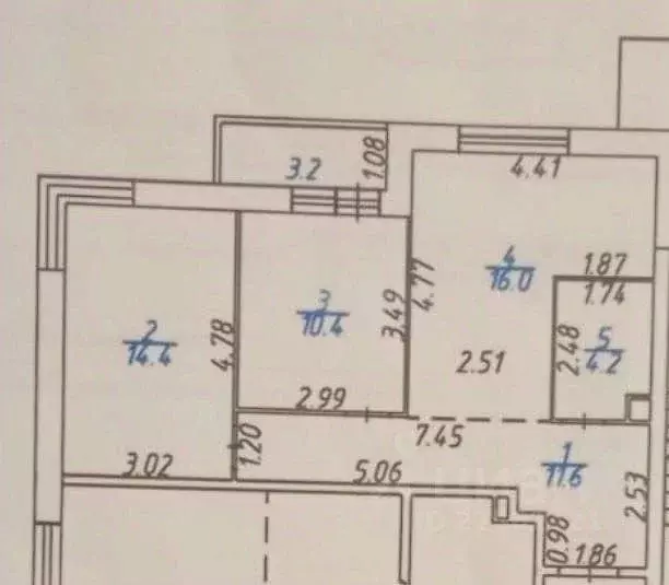 2-к кв. Удмуртия, Ижевск ул. Ухтомского, 14 (56.6 м) - Фото 2