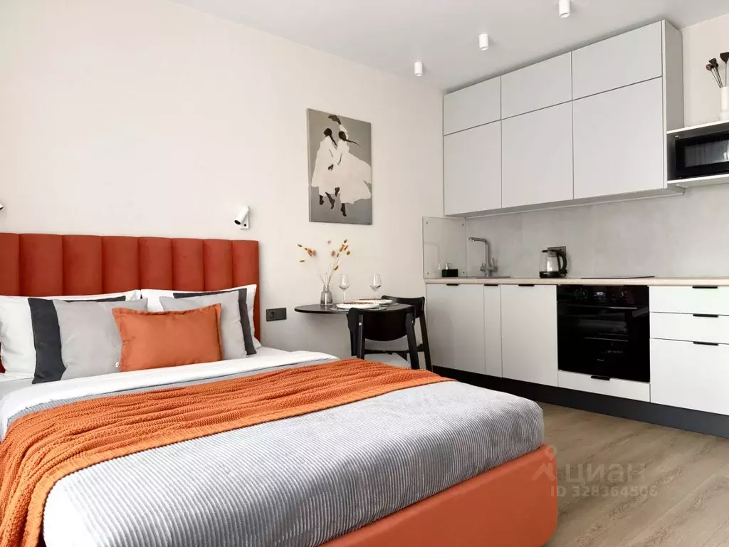 Студия Москва проезд Стройкомбината, 1 (23.4 м) - Фото 2