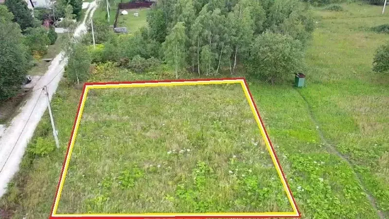 Участок в Тульская область, Заокский рп ул. Майская, 6 (12.3 сот.) - Фото 1