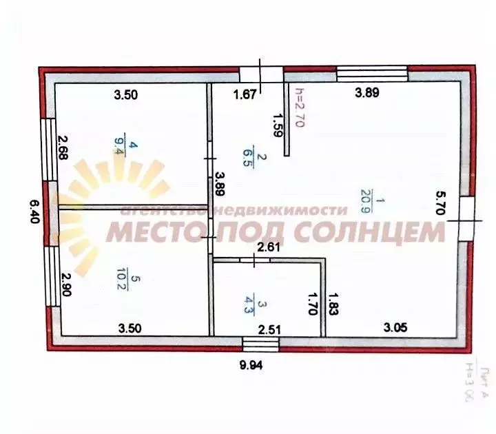 Дом в Краснодарский край, Ейское городское поселение, пос. Морской ул. ... - Фото 2