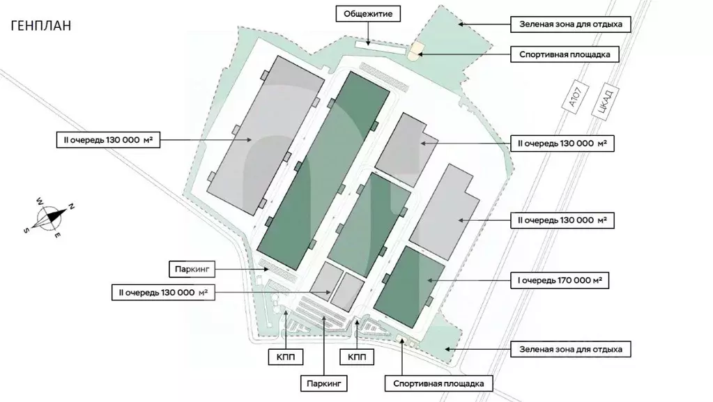 Склад в Москва д. Исаково, ул. Исаково-3 (60000 м) - Фото 0