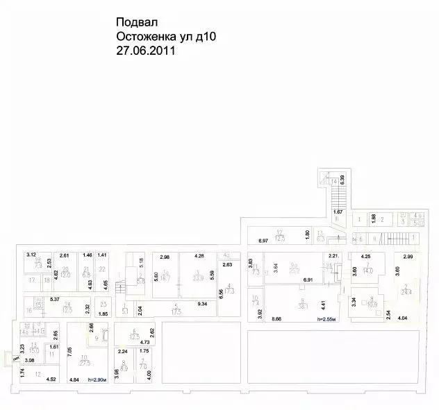 Помещение свободного назначения в Москва ул. Остоженка, 10 (4908 м) - Фото 2