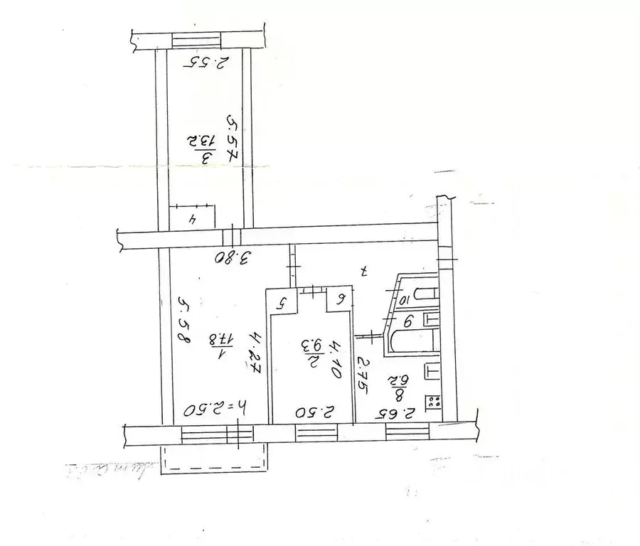 3-к кв. Свердловская область, Асбест Советская ул., 15 (58.0 м) - Фото 0