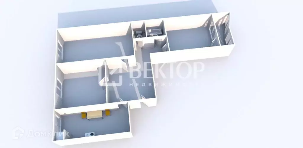 Продаётся 3-к квартира, 64.5 м - Фото 1