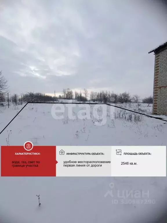 Участок в Белгородская область, Губкинский городской округ, с. ... - Фото 1