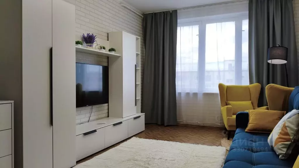 1-к кв. Москва Ореховый бул., 14К1 (33.0 м) - Фото 1