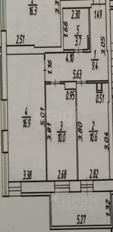 2-к кв. Удмуртия, Ижевск ул. Герцена, 8к1 (50.6 м) - Фото 2