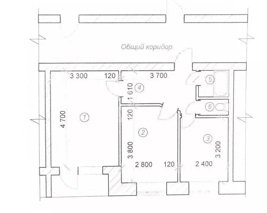 2-к кв. Рязанская область, Новомичуринск Пронский район, просп. ... - Фото 2