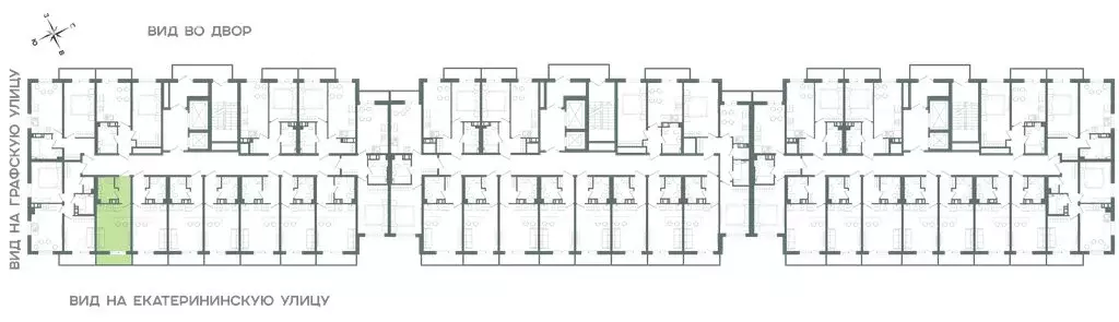 1-комнатная квартира: Мурино, Екатерининская улица, 11 (20.4 м) - Фото 1