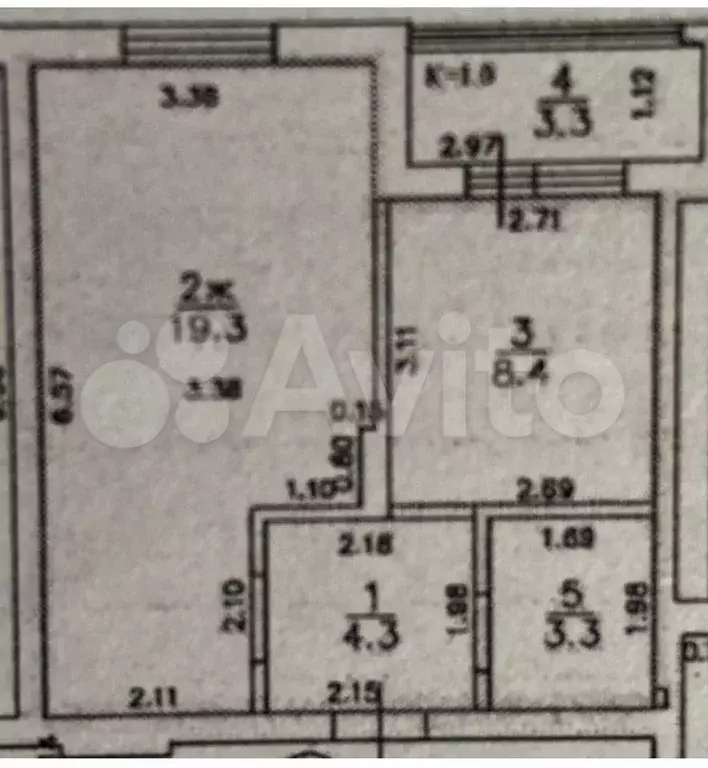 1-к. квартира, 38,5 м, 3/8 эт. - Фото 0