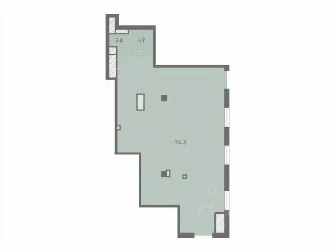 Помещение свободного назначения в Санкт-Петербург Партизанская ул., 5 ... - Фото 1