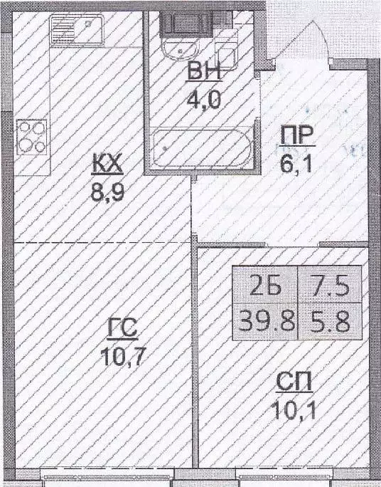 2-к кв. Москва пос. Коммунарка, Новая Звезда жилой комплекс (40.0 м) - Фото 0