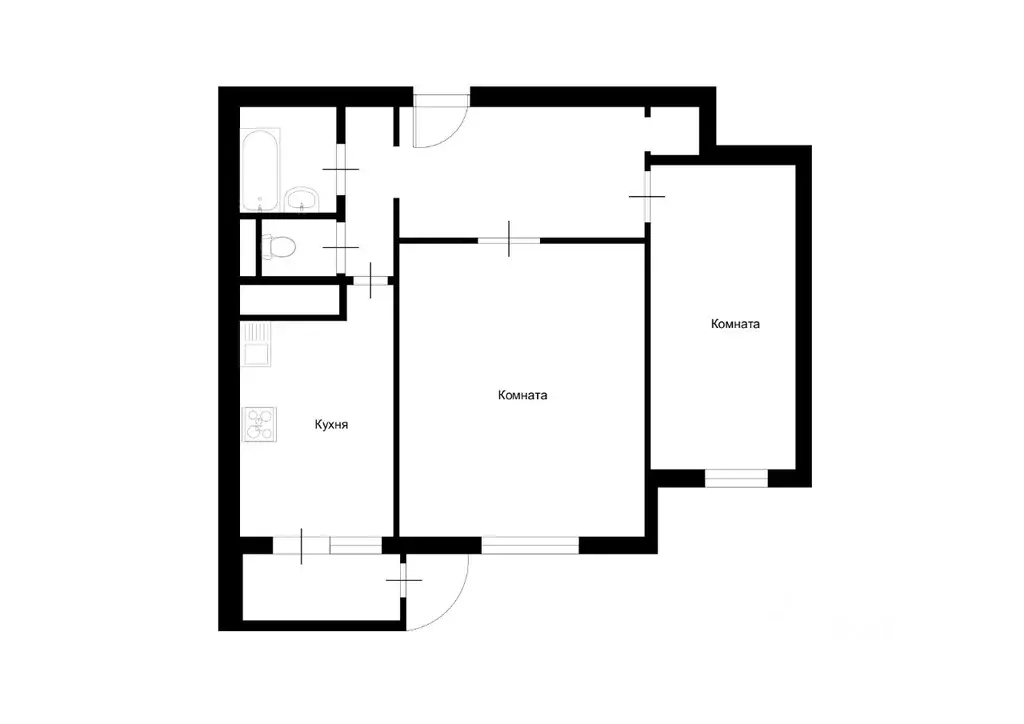 2-к кв. Московская область, Химки Совхозная ул., 29 (63.8 м) - Фото 1