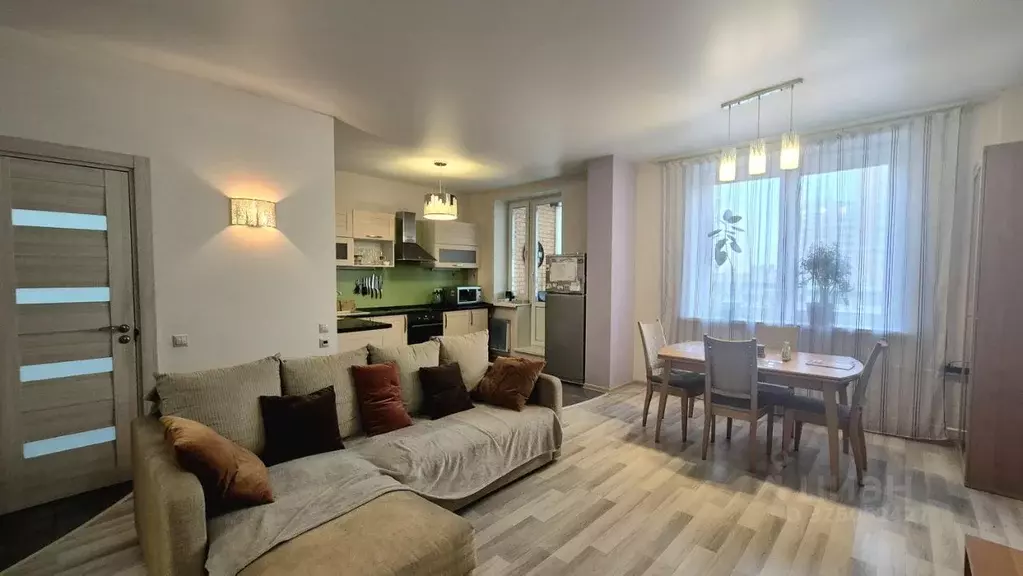 3-к кв. Москва 6-я Радиальная ул., 5к3 (95.04 м) - Фото 1