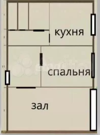 2-к. квартира, 54 м, 5/10 эт. - Фото 0