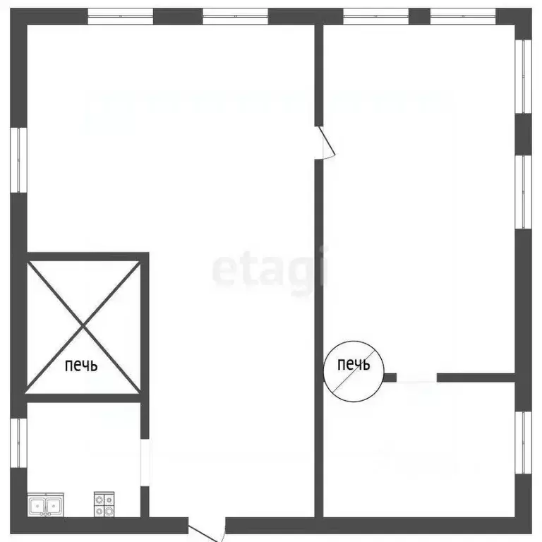 Дом в Свердловская область, Талицкий муниципальный округ, с. Елань ул. ... - Фото 2