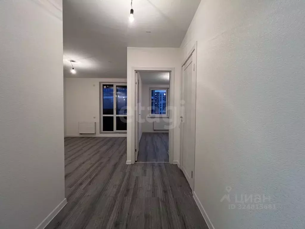 1-к кв. Ленинградская область, Всеволожский район, пос. Бугры ул. ... - Фото 2