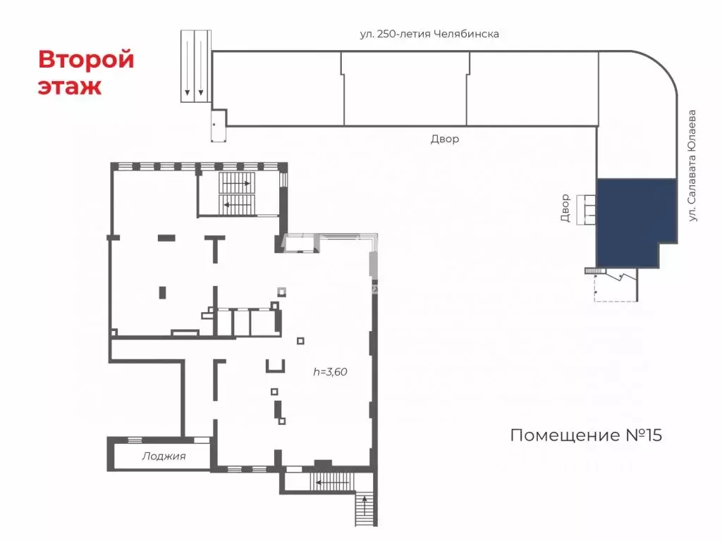 Помещение свободного назначения в Челябинская область, Челябинск ул. ... - Фото 2