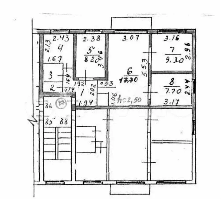 Аукцион: 4-к. квартира, 57,6 м, 3/5 эт. - Фото 0