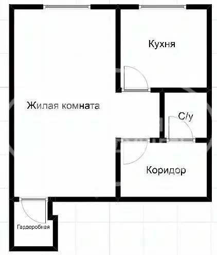 1-к кв. Пермский край, Кунгур ул. Свердлова, 31 (30.0 м) - Фото 2