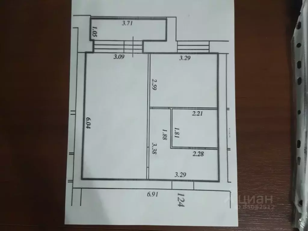 1-к кв. Самарская область, Самара Московское шоссе, 18-й км, 6а (42.0 .,  Купить квартиру в Самаре, ID объекта - 30061649621