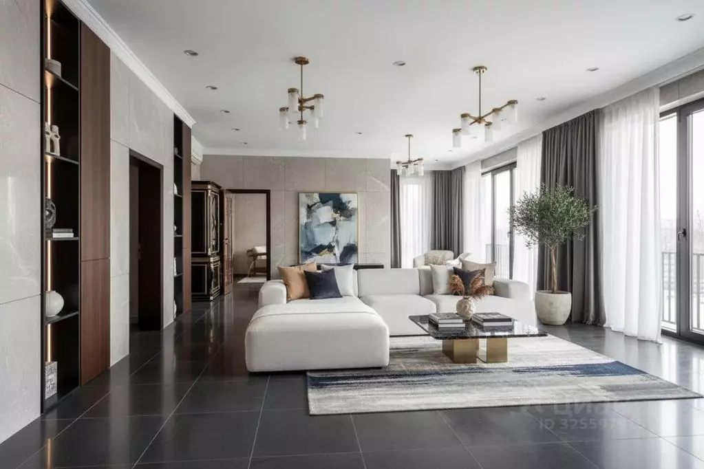 5-к кв. Санкт-Петербург наб. Мартынова, 62 (160.0 м) - Фото 1