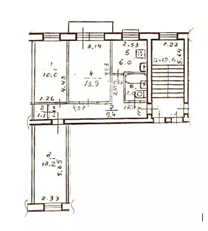 Продается 3-комнатная квартира - Фото 1