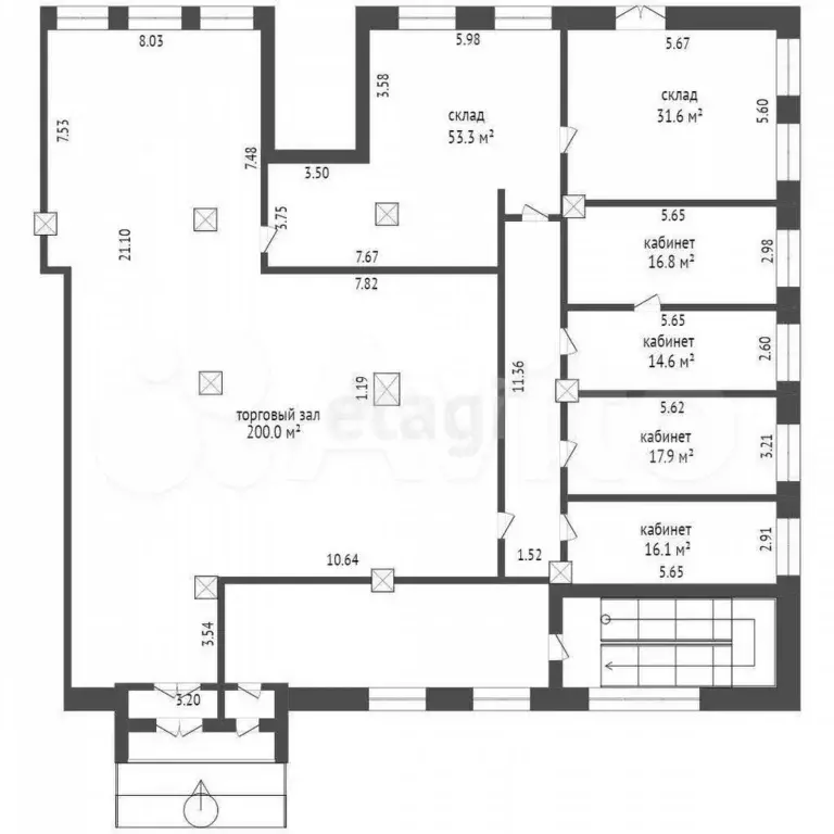 Продам помещение свободного назначения, 370 м - Фото 0