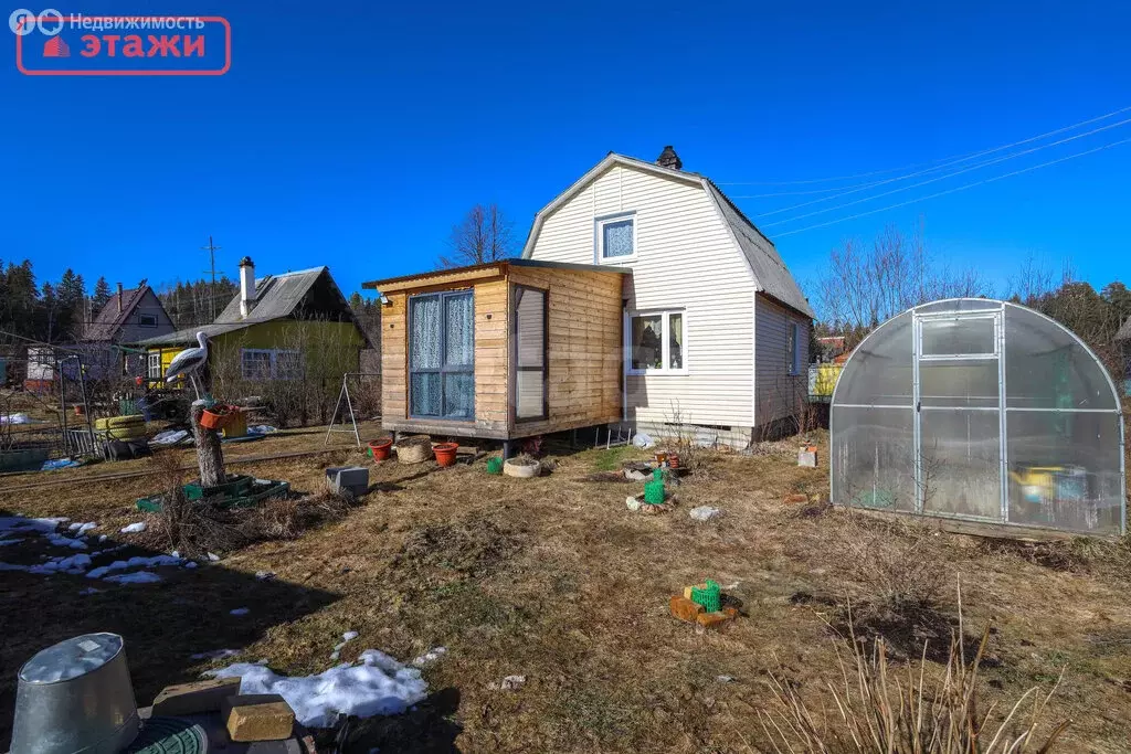 Дом в Заозерское сельское поселение, СНТ Малиновка (59 м) - Фото 1