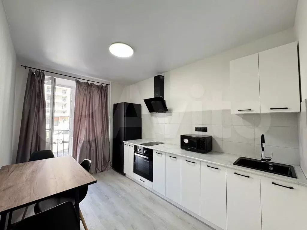 1-к. квартира, 35 м, 1/14 эт. - Фото 1