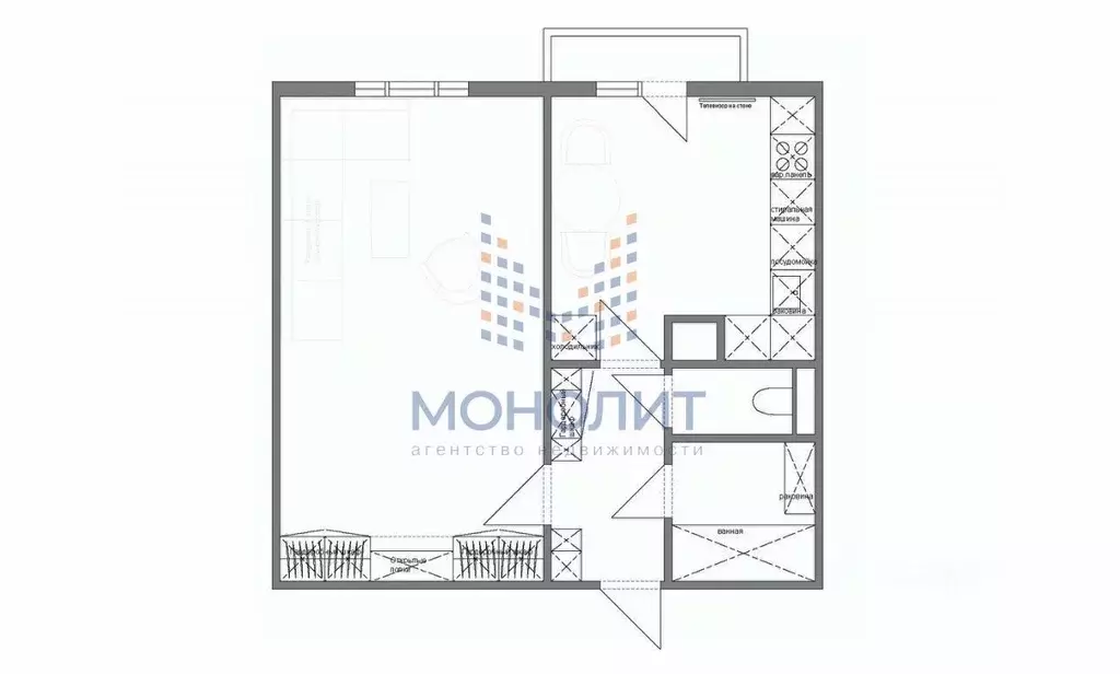 1-к кв. Москва ул. Островитянова, 32 (38.5 м) - Фото 2