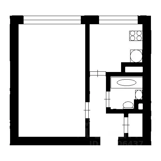 1-к кв. Санкт-Петербург ул. Костюшко, 74 (38.0 м) - Фото 1