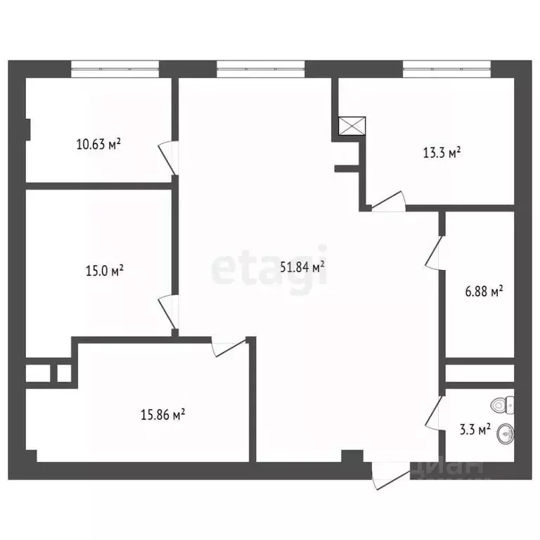 Офис в Москва Большая Садовая ул., 5к1 (130 м) - Фото 2