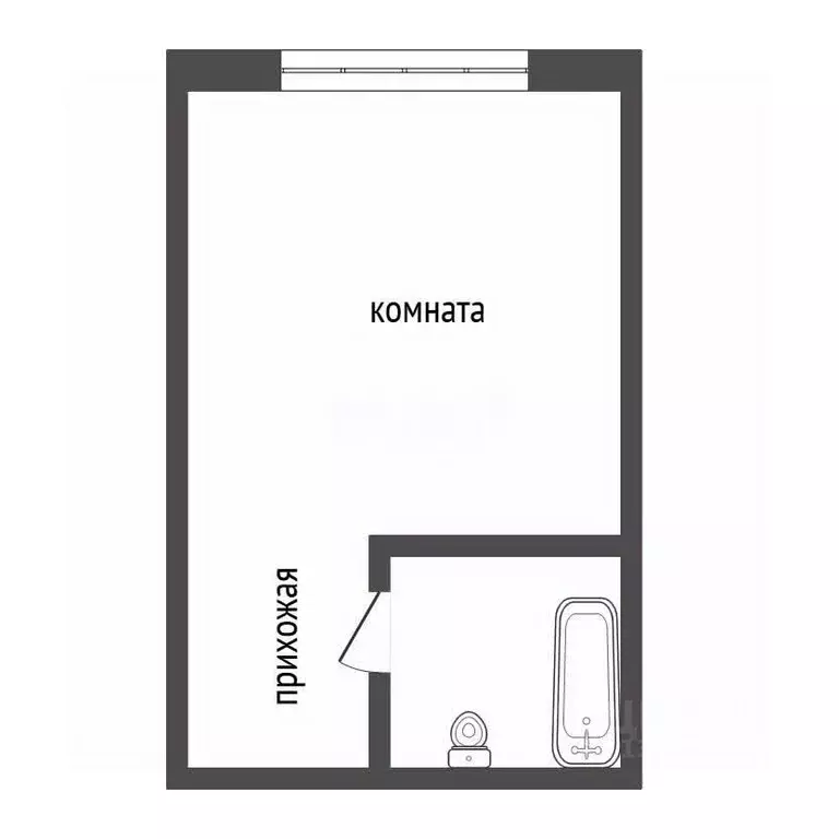 Студия Красноярский край, Красноярск ул. Вильского, 10 (12.2 м) - Фото 2