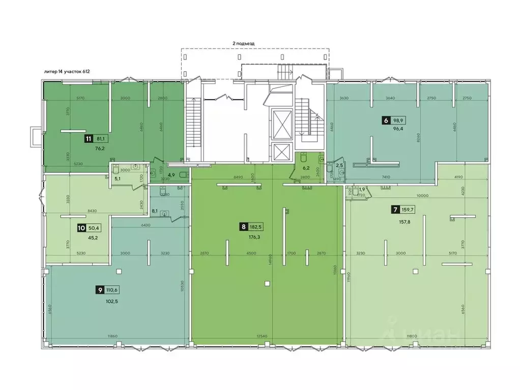 Офис в Краснодарский край, Краснодар ул. Ивана Беличенко, 91 (81 м) - Фото 2