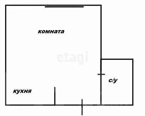 Студия Приморский край, Владивосток Седанка мкр, ул. Семирадского, 10 ... - Фото 1