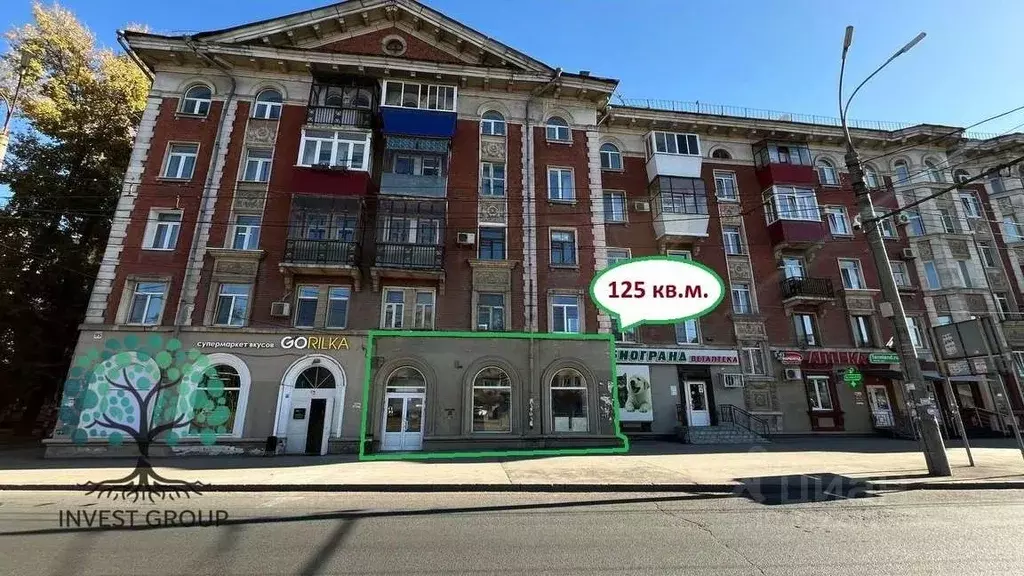 Торговая площадь в Самарская область, Самара ул. Победы, 95 (125 м) - Фото 1