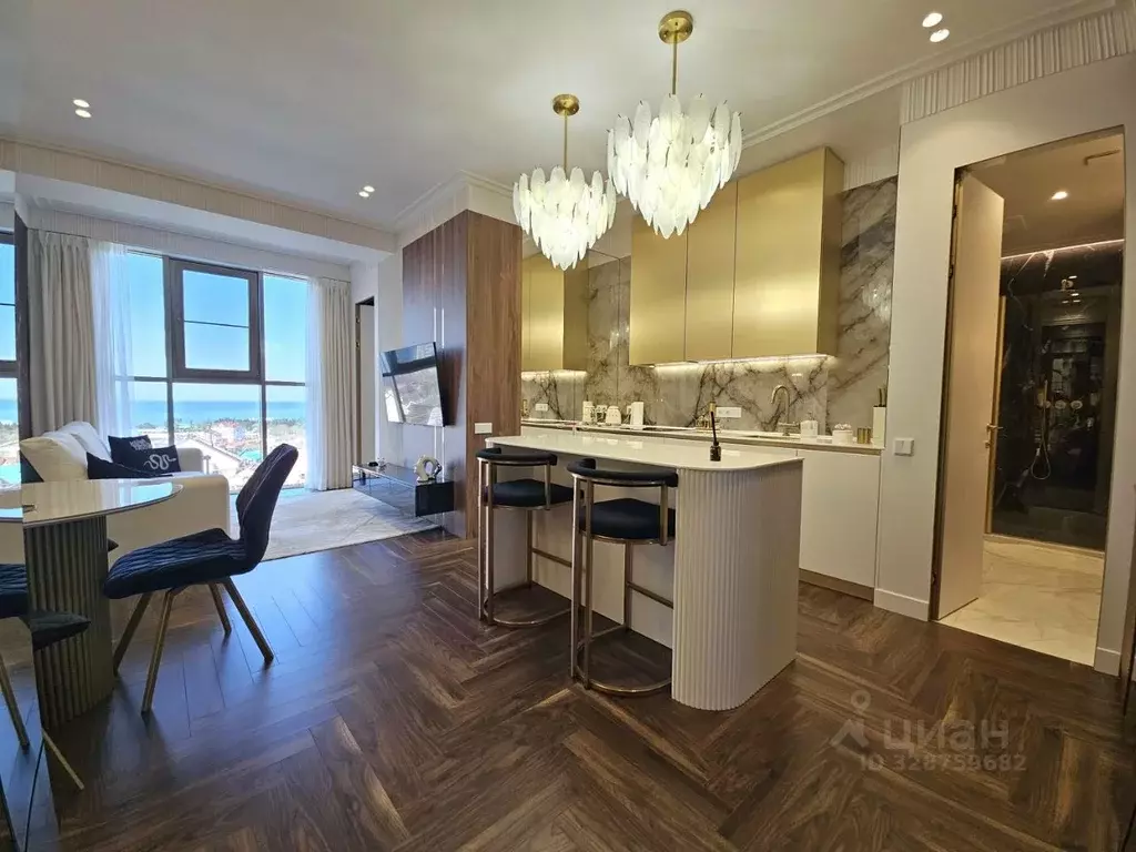 2-к кв. Краснодарский край, Сочи Виноградная ул., 55/1 (61.0 м) - Фото 1