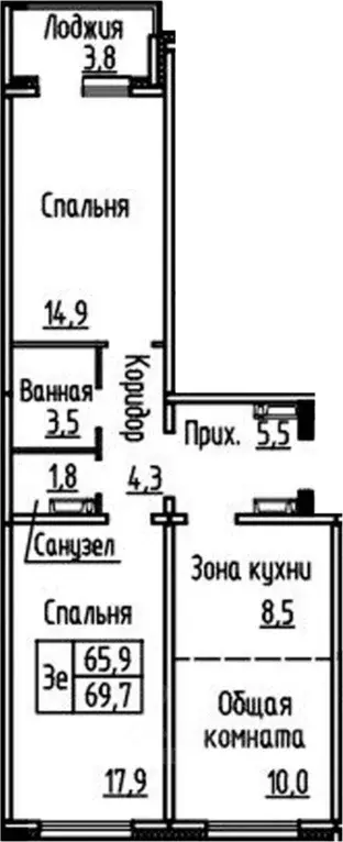 2-к кв. Новосибирская область, Новосибирский район, Мичуринский ... - Фото 0