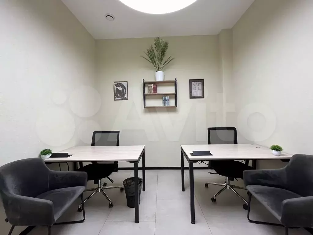 Аренда кабинета, 12 м в коворкинге - Фото 1