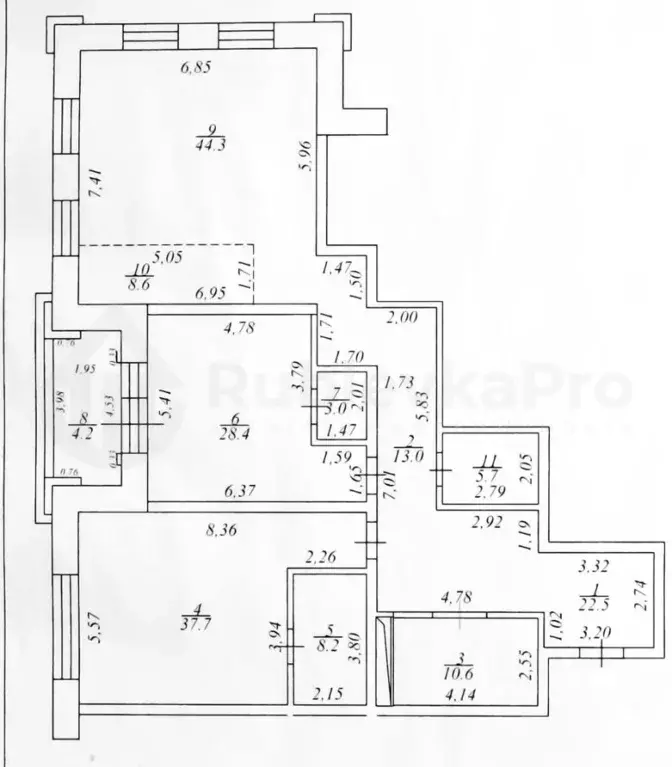 3-к кв. Московская область, Одинцовский городской округ, д. Семенково, ... - Фото 2