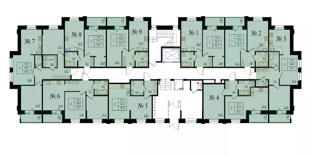 1-к кв. Ленинградская область, Гатчина Красносельское ш., 4Ак1 (41.1 ... - Фото 2