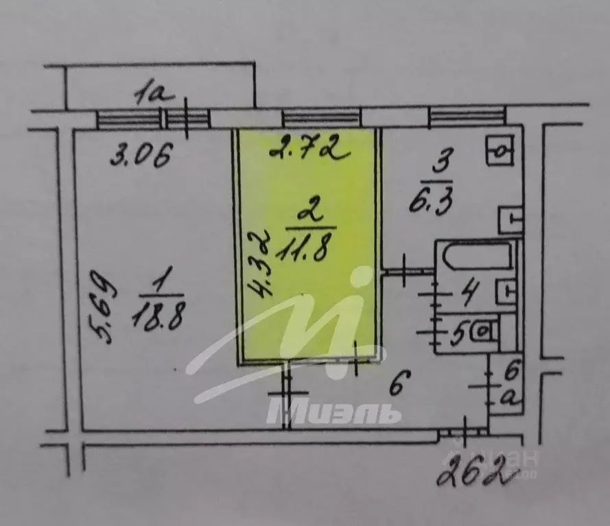 2-к кв. Москва Грайвороновская ул., 16К3 (47.0 м) - Фото 1