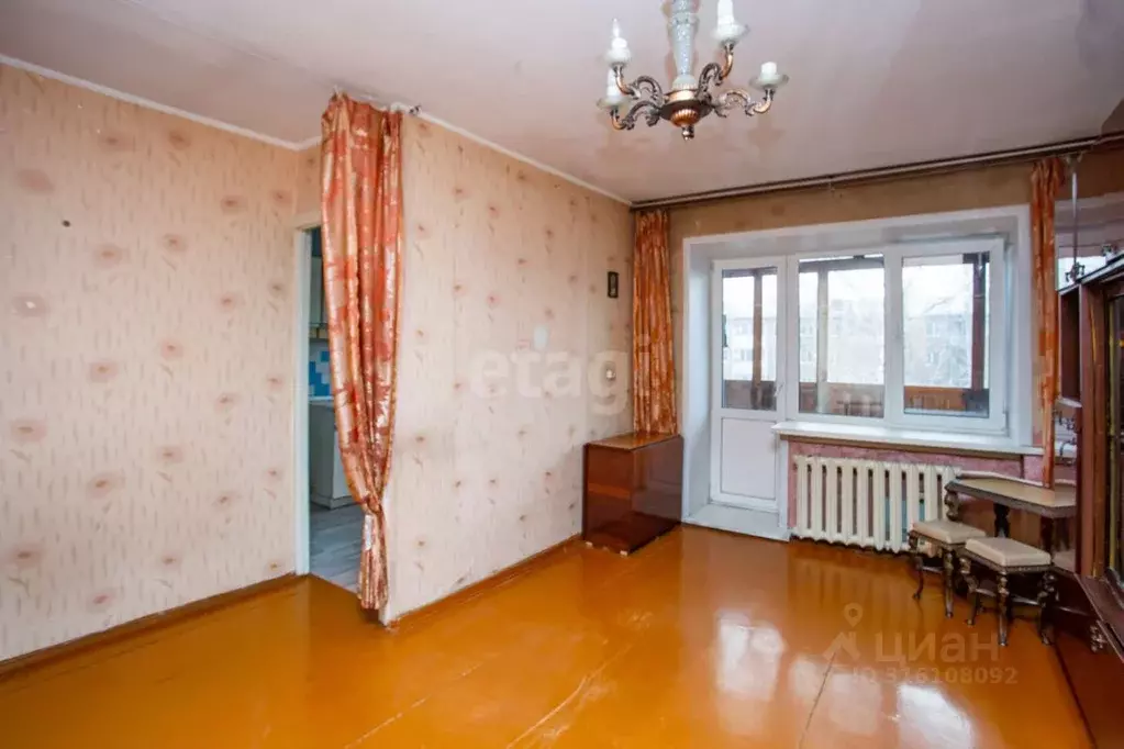 1-к кв. Кемеровская область, Кемерово Пролетарская ул., 7 (31.9 м) - Фото 0