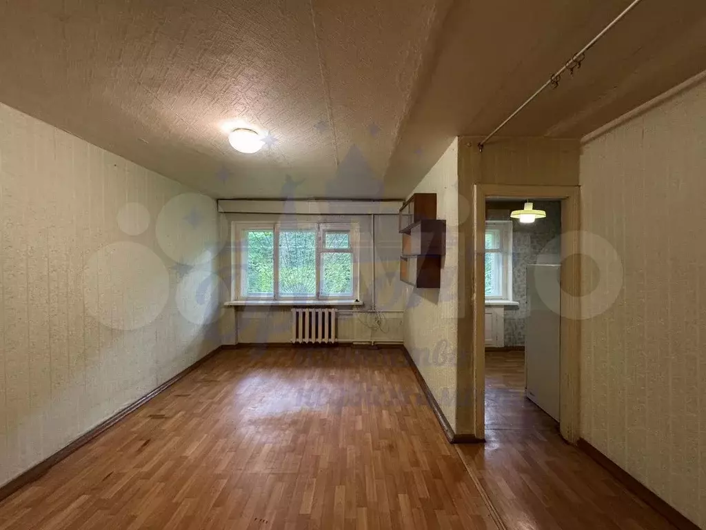 1-к. квартира, 32 м, 1/3 эт. - Фото 1
