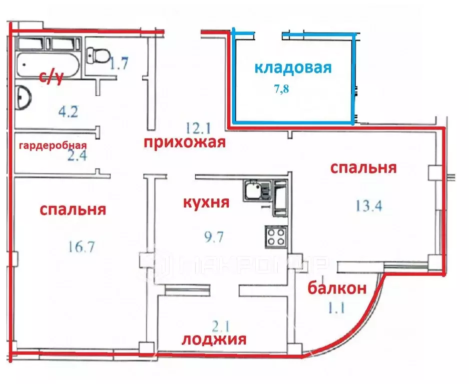 2-к кв. Краснодарский край, Сочи городской округ, с. Орел-Изумруд ул. ... - Фото 1